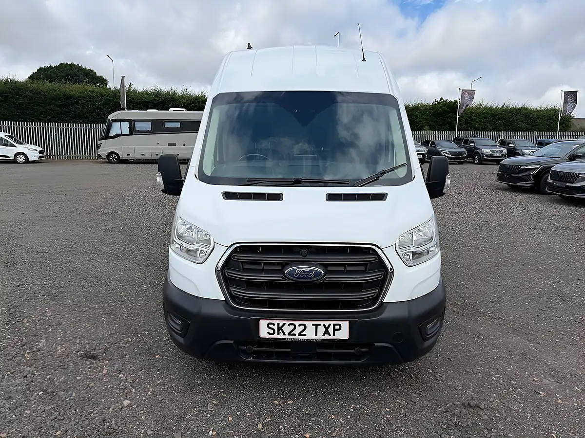 Used 2022 Ford Transit Trend White - Interior and Exterior details 2