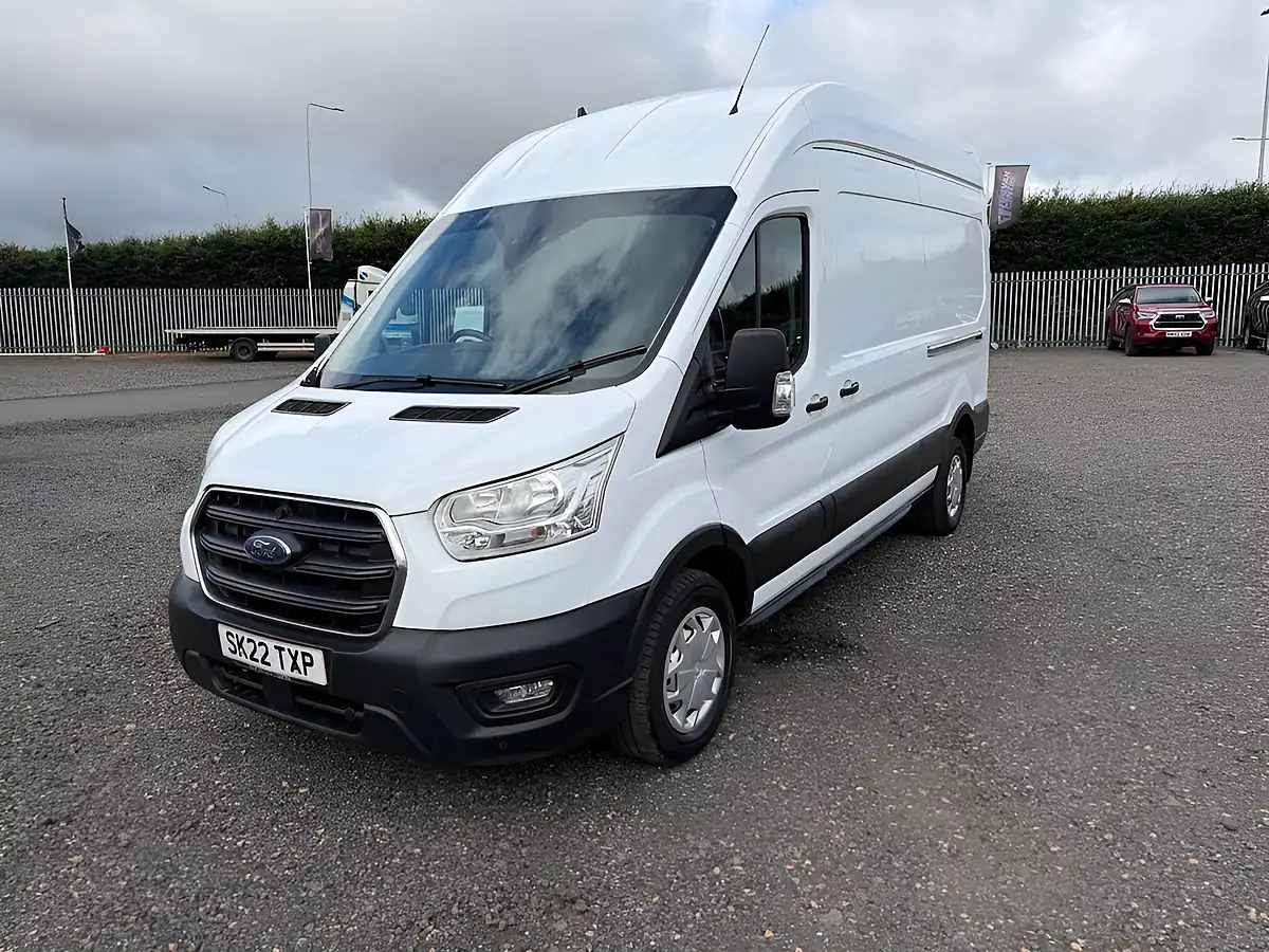 Used 2022 Ford Transit Trend White - Interior and Exterior details 3