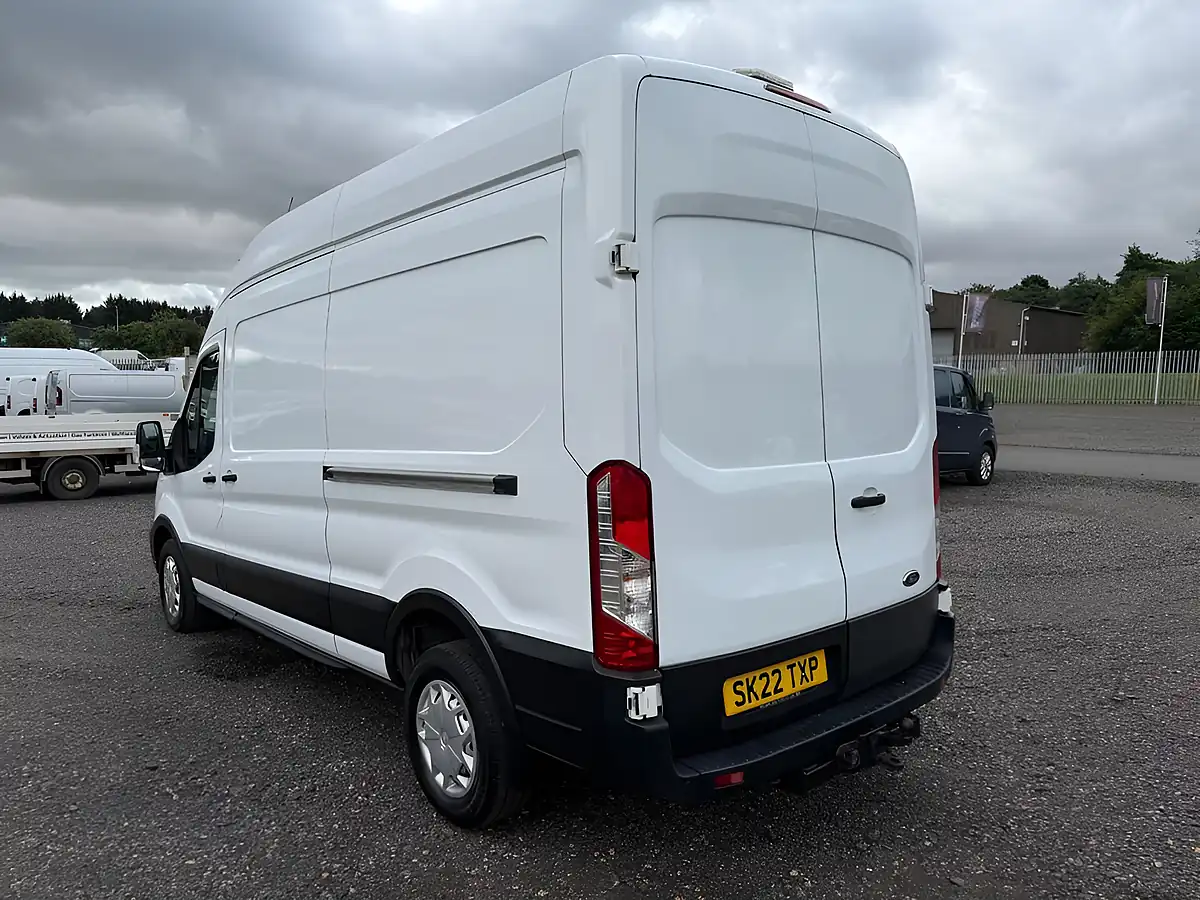Used 2022 Ford Transit Trend White - Interior and Exterior details 5