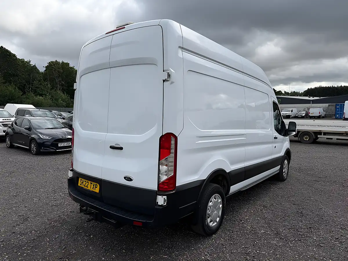 Used 2022 Ford Transit Trend White - Interior and Exterior details 7