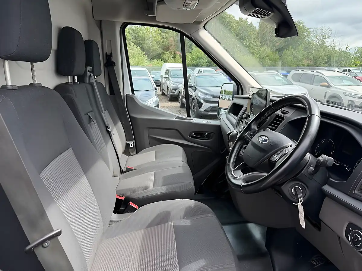 Used 2022 Ford Transit Trend White - Interior and Exterior details 9