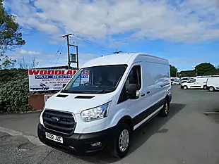 Used 2022 Ford Transit Trend White - Interior and Exterior details 4