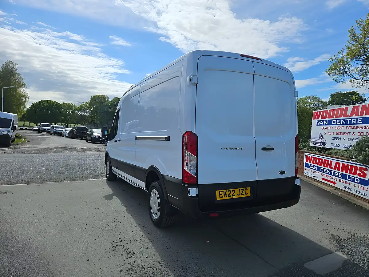 Used 2022 Ford Transit Trend White - Interior and Exterior details 6