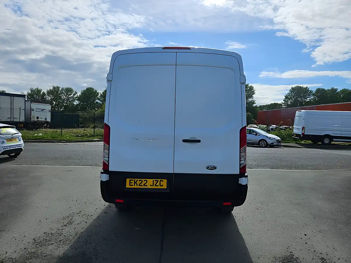 Used 2022 Ford Transit Trend White - Interior and Exterior details 7