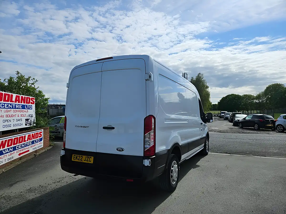Used 2022 Ford Transit Trend White - Interior and Exterior details 8
