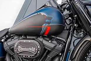Used 2022 Harley-Davidson Fat Boy Thunderbike Custom Black Dog Matte - Interior and Exterior details 8