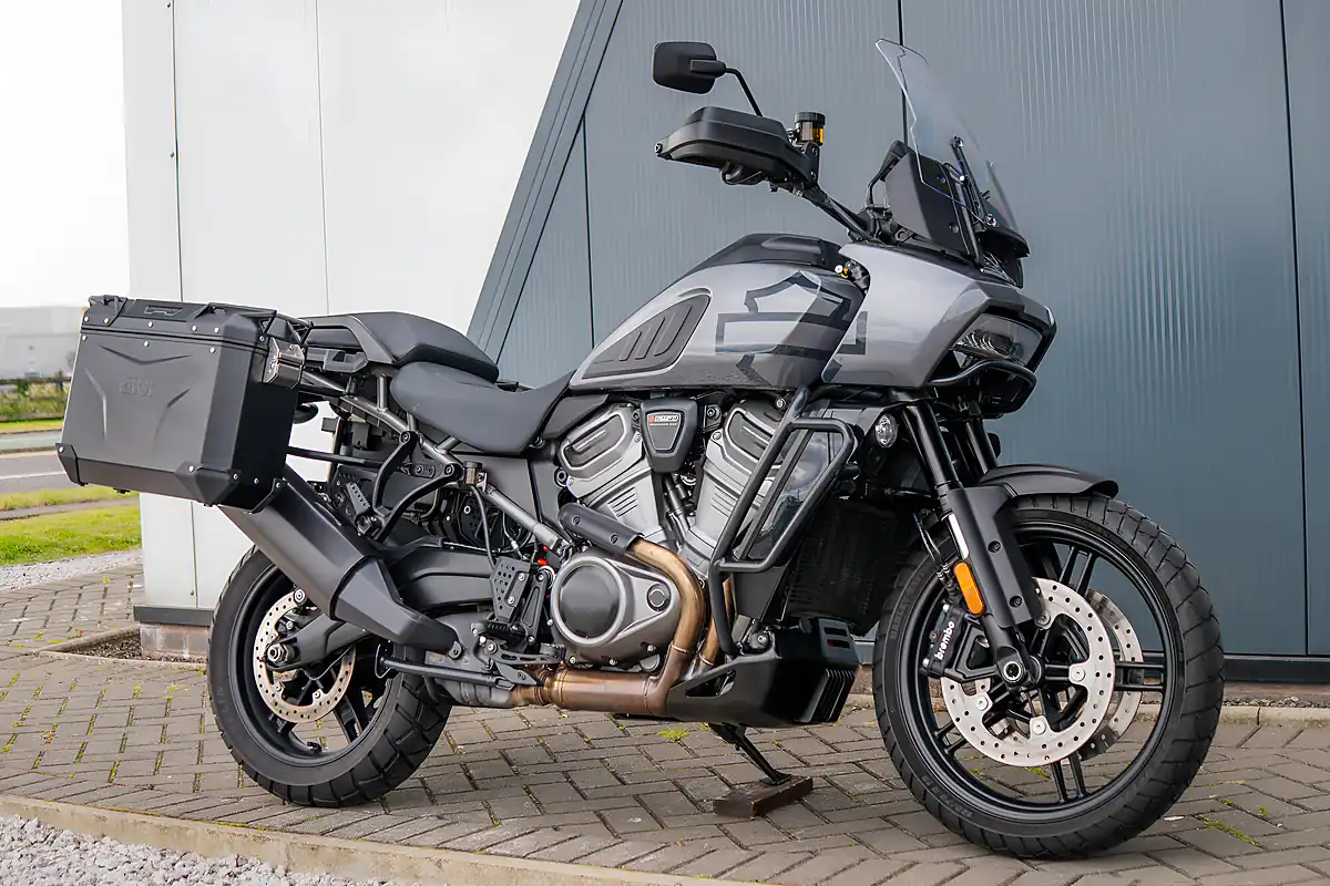 Used 2022 Harley-Davidson Pan America 1250 Special Gauntlet Grey Metallic - Front View