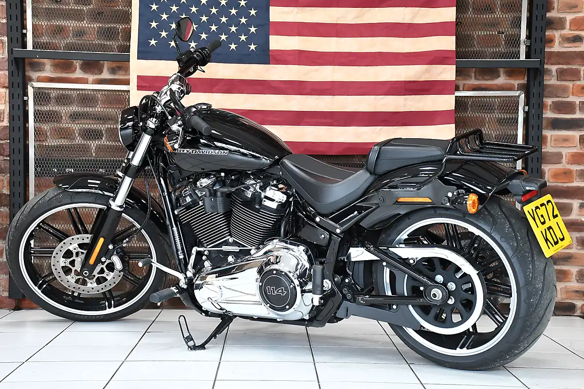 Used 2022 Harley-Davidson Softail Fxbrs Breakout Black - Interior and Exterior details 11