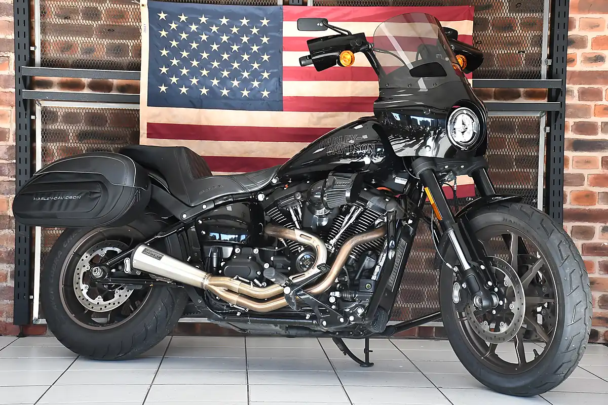 Used 2022 Harley-Davidson Softail Fxlrs Low Rider S Black - Front View