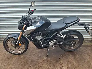 Used 2022 Honda Cb Black - Interior and Exterior details 5