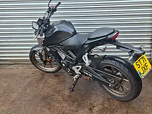 Used 2022 Honda Cb Black - Interior and Exterior details 6