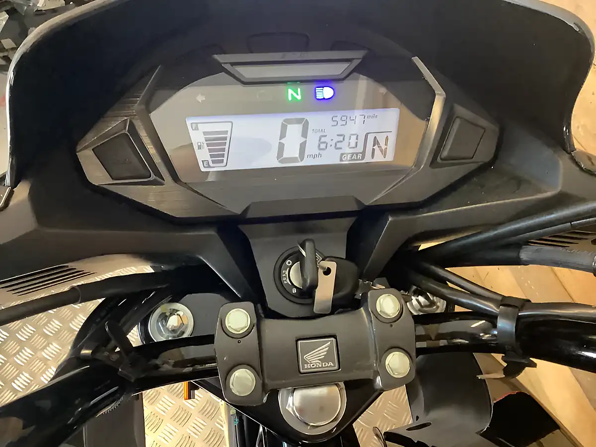 Used 2022 Honda Cb Black - Interior and Exterior details 5