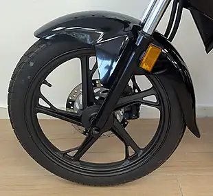 Used 2022 Honda CB125F Black - Interior and Exterior details 15