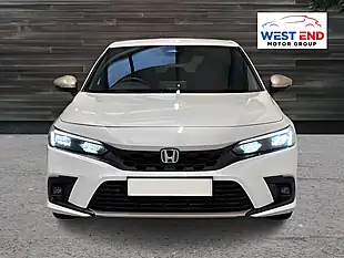 Used 2022 Honda Civic Sport White - Interior and Exterior details 6