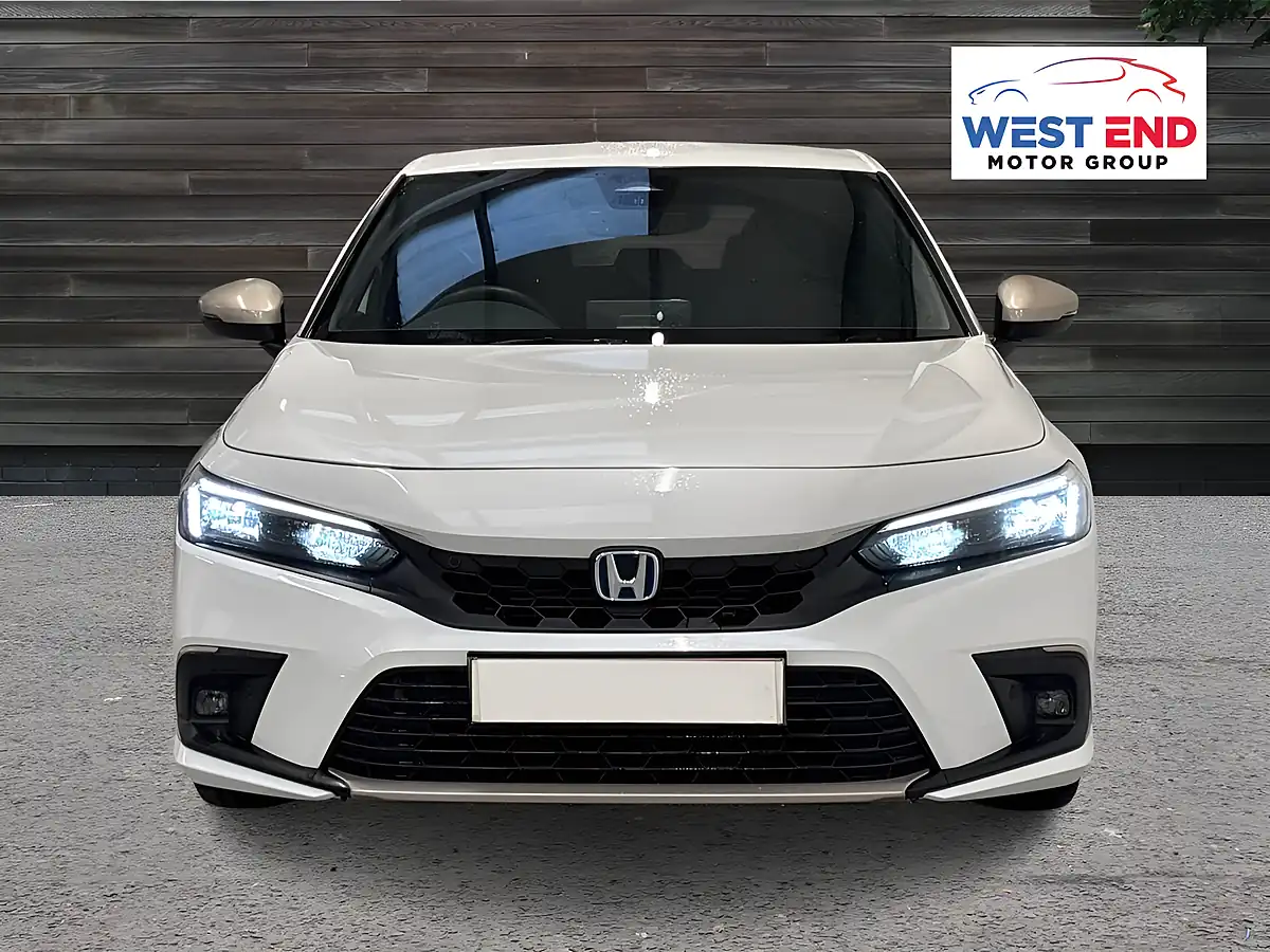Used 2022 Honda Civic Sport White - Interior and Exterior details 6
