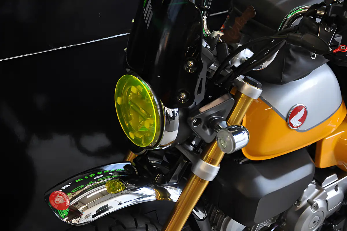Used 2022 Honda Monkey Yellow - Interior and Exterior details 15