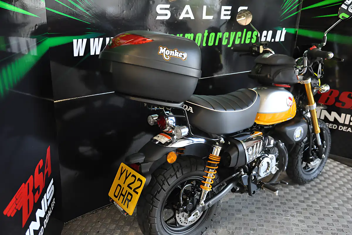 Used 2022 Honda Monkey Yellow - Interior and Exterior details 2