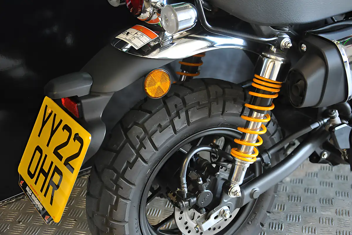 Used 2022 Honda Monkey Yellow - Interior and Exterior details 3