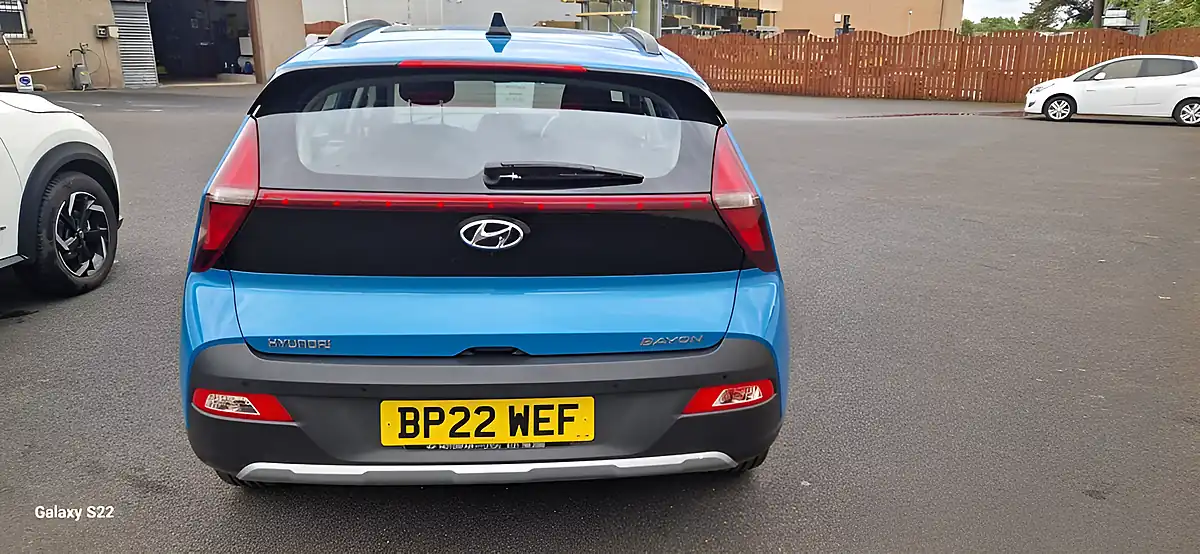 Used 2022 Hyundai Bayon Se Connect Blue - Interior and Exterior details 7