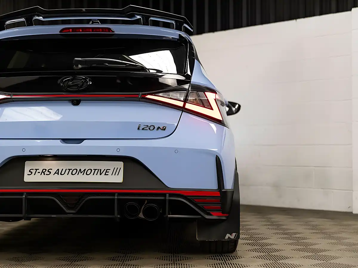 Used 2022 Hyundai I20 N Blue - Interior and Exterior details 10