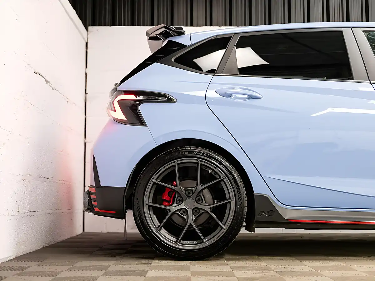 Used 2022 Hyundai I20 N Blue - Interior and Exterior details 15