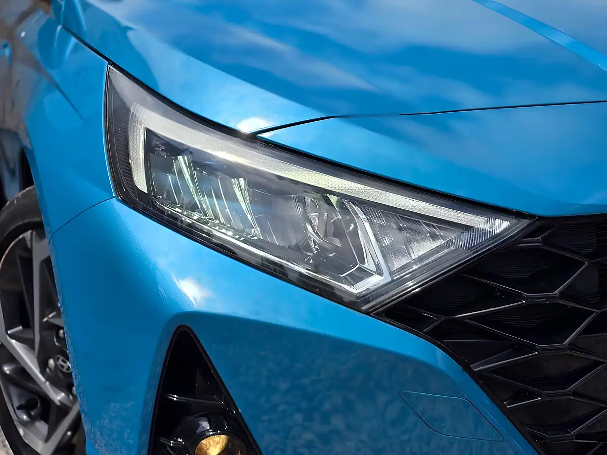 Used 2022 Hyundai I20 Premium Blue - Interior and Exterior details 19