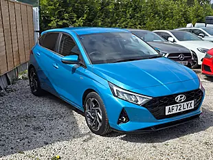 Used 2022 Hyundai I20 Premium Blue - Interior and Exterior details 5