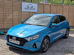 Used 2022 Hyundai I20 Premium Blue - Interior and Exterior details 8