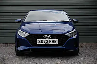 Used 2022 Hyundai i20 Premium Blue - Interior and Exterior details 3