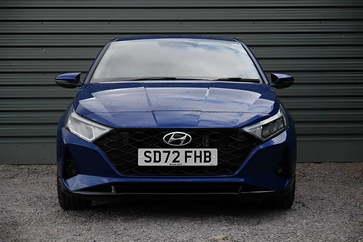 Used 2022 Hyundai i20 Premium Blue - Interior and Exterior details 3