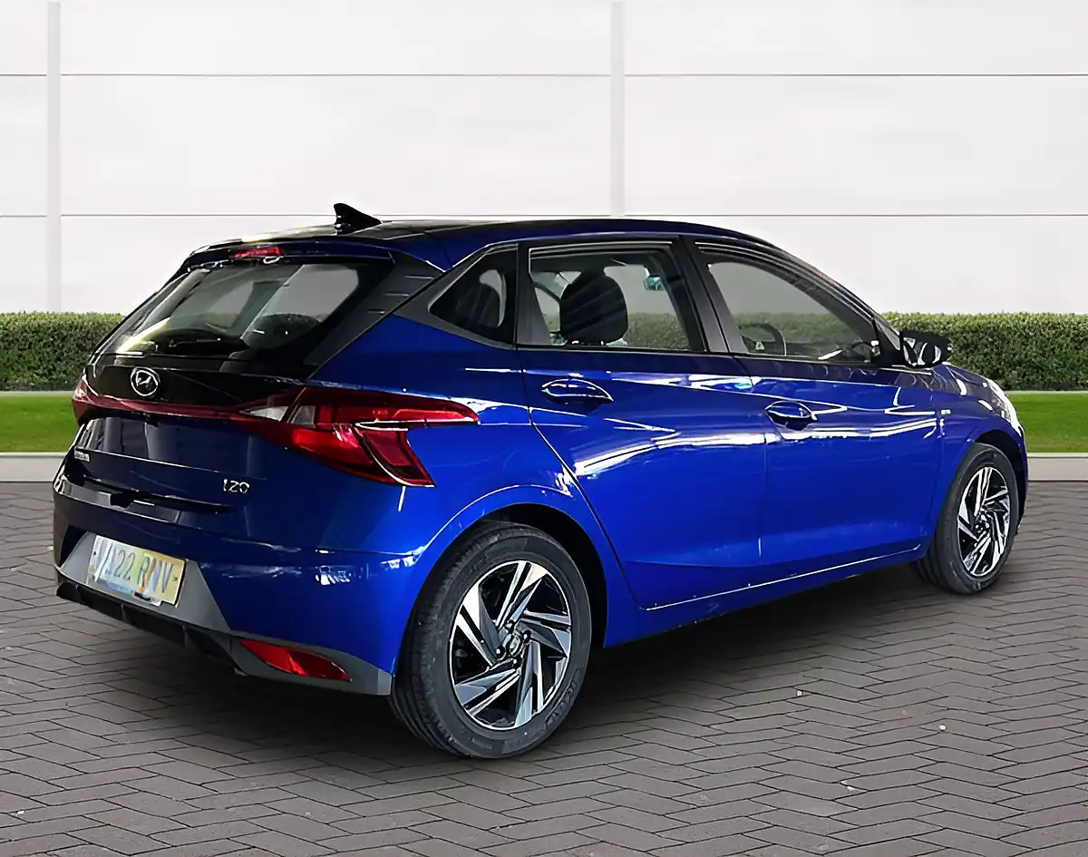 Used 2022 Hyundai i20 Se Connect Intense Blue - Interior and Exterior details 3