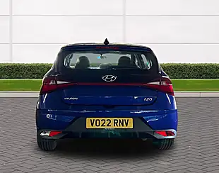 Used 2022 Hyundai i20 Se Connect Intense Blue - Interior and Exterior details 4