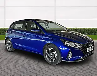 Used 2022 Hyundai i20 Se Connect Intense Blue - Interior and Exterior details 9