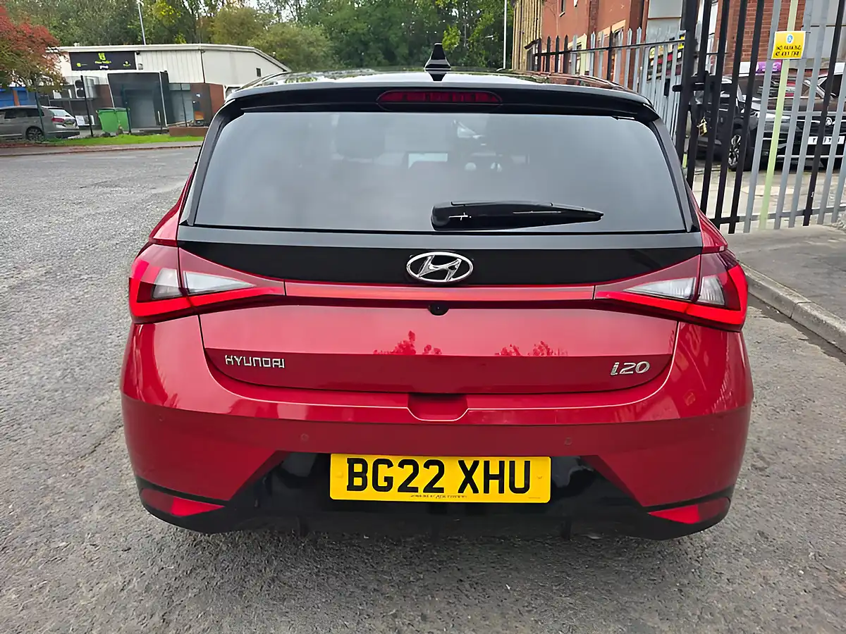 Used 2022 Hyundai i20 Ultimate Red - Interior and Exterior details 5