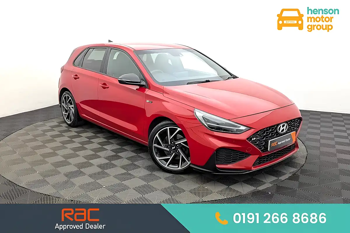 Used 2022 Hyundai I30 N Line Red - Front View