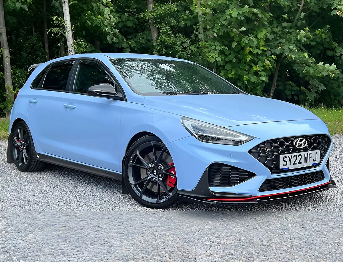 Used 2022 Hyundai i30 N Performance Blue - Front View
