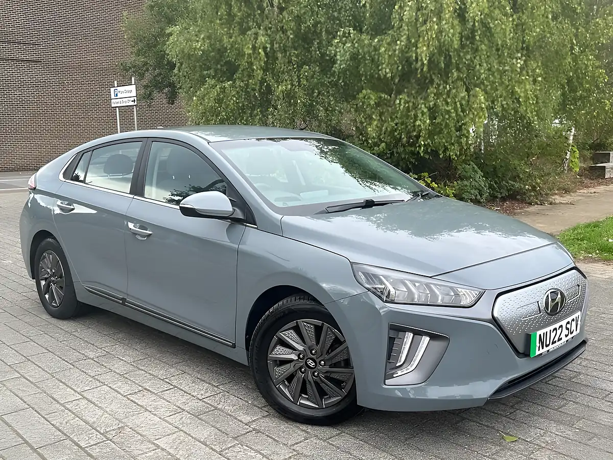 Used 2022 Hyundai Ioniq Premium Grey - Front View