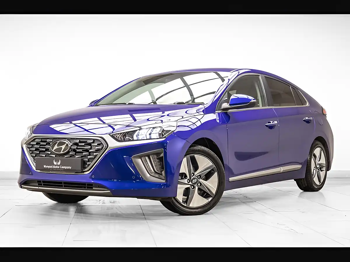 Used 2022 Hyundai Ioniq Premium Se Blue - Front View