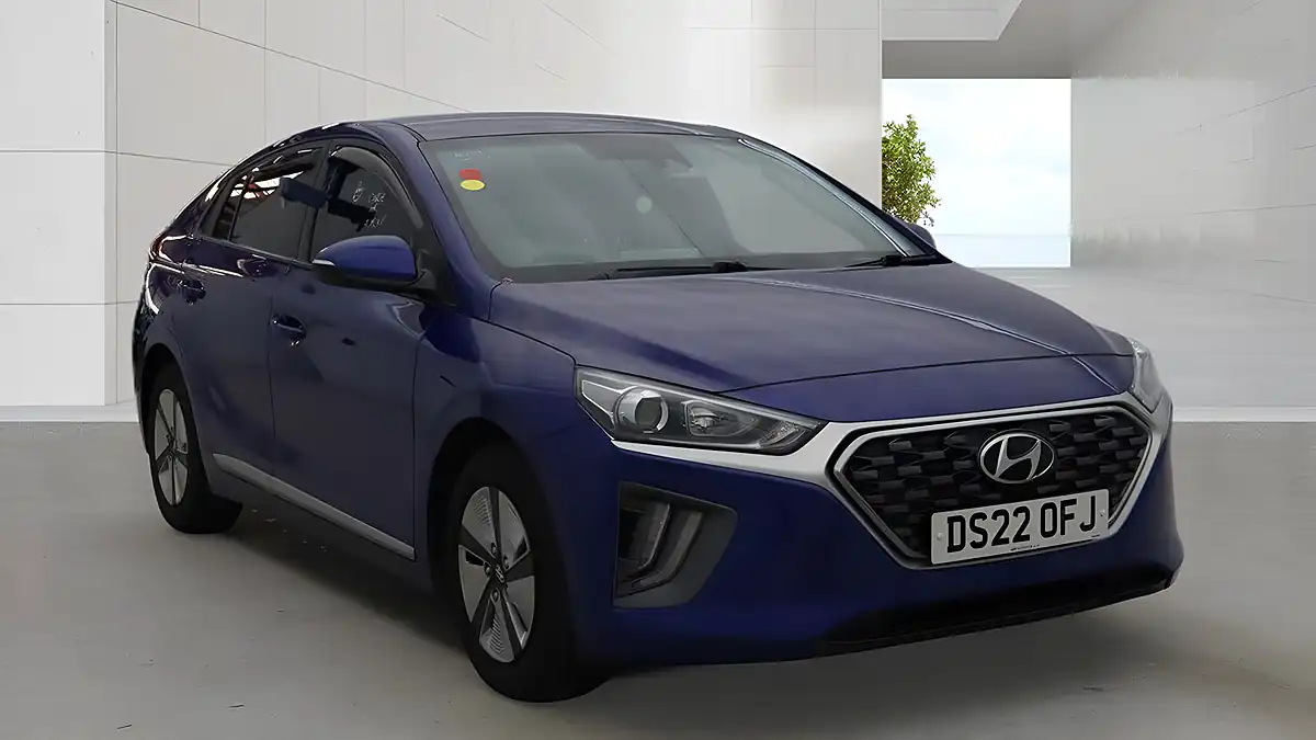 Used 2022 Hyundai Ioniq Premium Se Blue - Interior and Exterior details 2