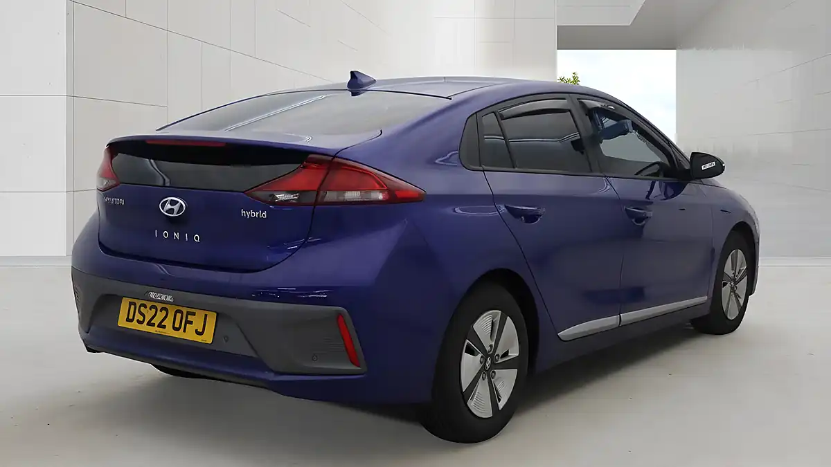 Used 2022 Hyundai Ioniq Premium Se Blue - Interior and Exterior details 4