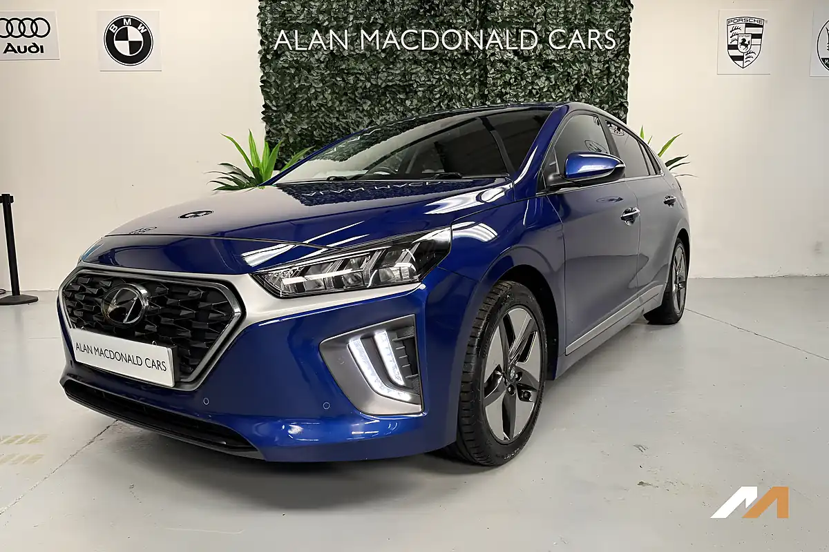 Used 2022 Hyundai Ioniq Premium Se Intense Blue - Front View