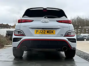 Used 2022 Hyundai Kona N Blue - Interior and Exterior details 15