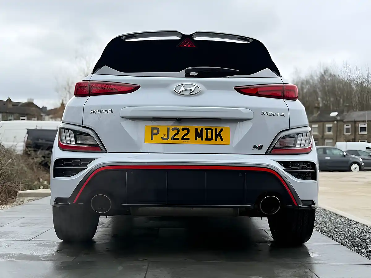 Used 2022 Hyundai Kona N Blue - Interior and Exterior details 15