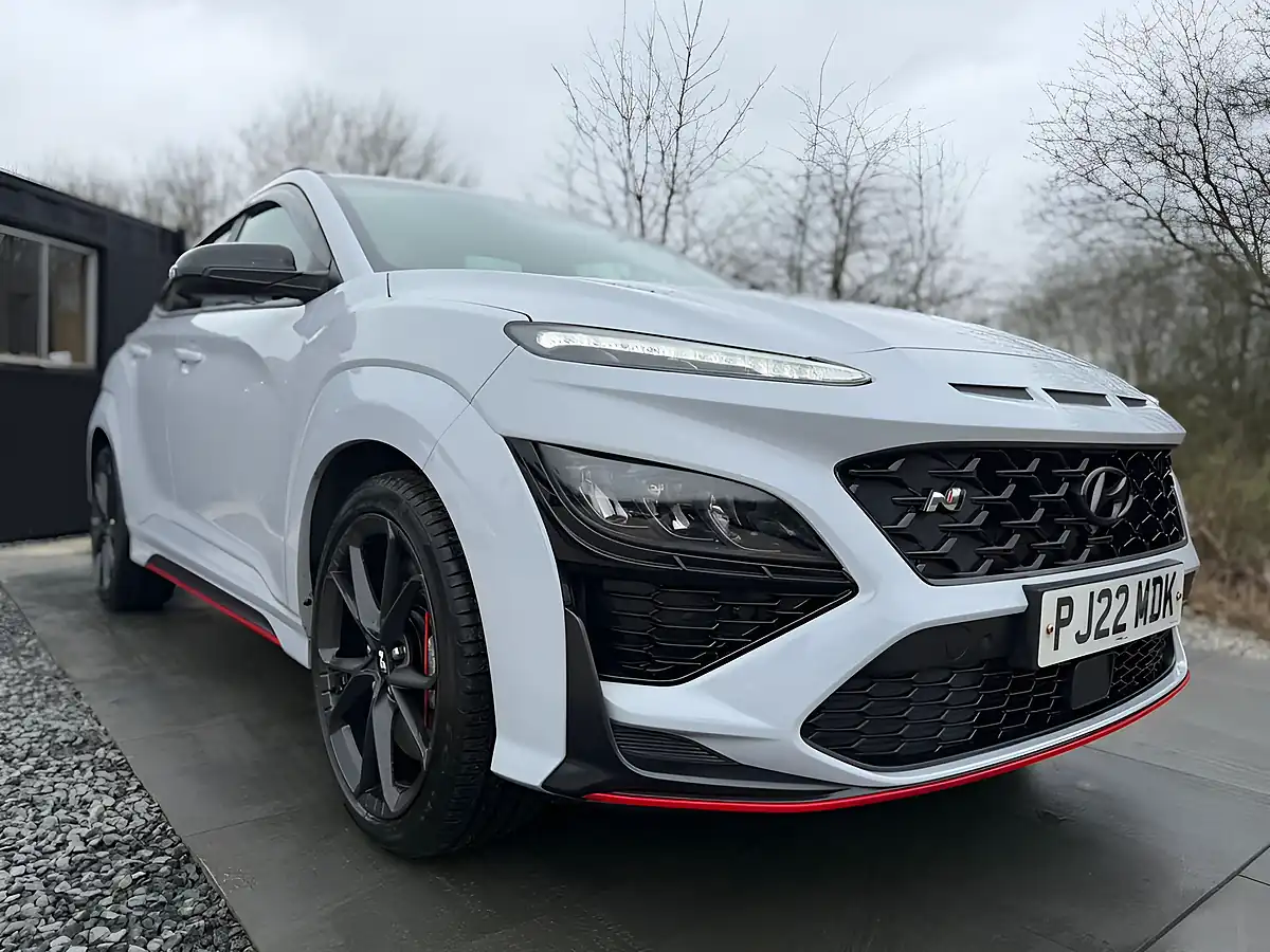 Used 2022 Hyundai Kona N Blue - Interior and Exterior details 17