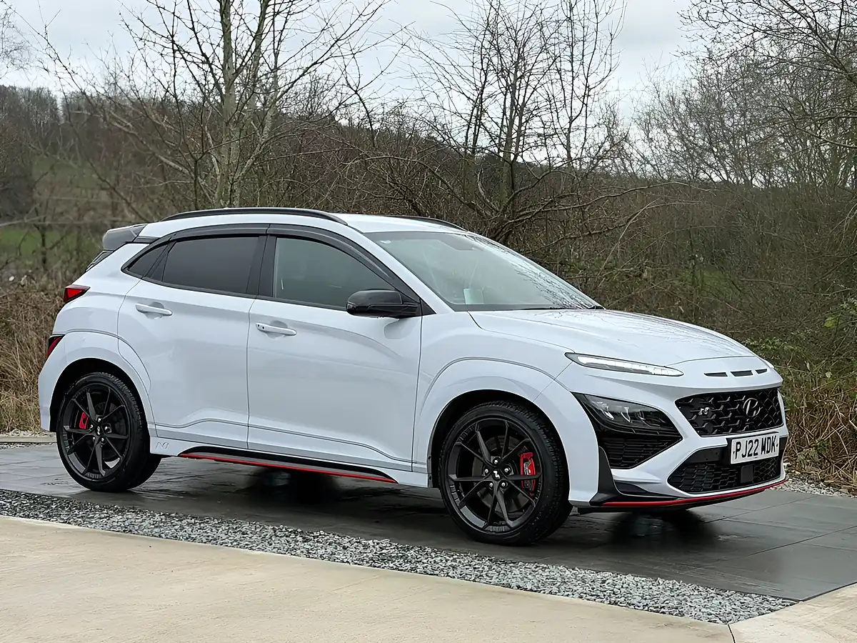 Used 2022 Hyundai Kona N Blue - Interior and Exterior details 19