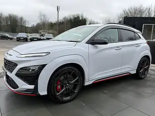 Used 2022 Hyundai Kona N Blue - Interior and Exterior details 2