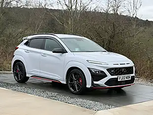 Used 2022 Hyundai Kona N Blue - Interior and Exterior details 3
