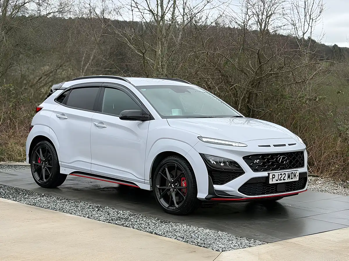 Used 2022 Hyundai Kona N Blue - Interior and Exterior details 3