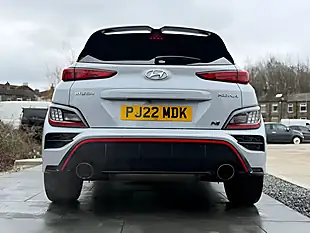 Used 2022 Hyundai Kona N Blue - Interior and Exterior details 11