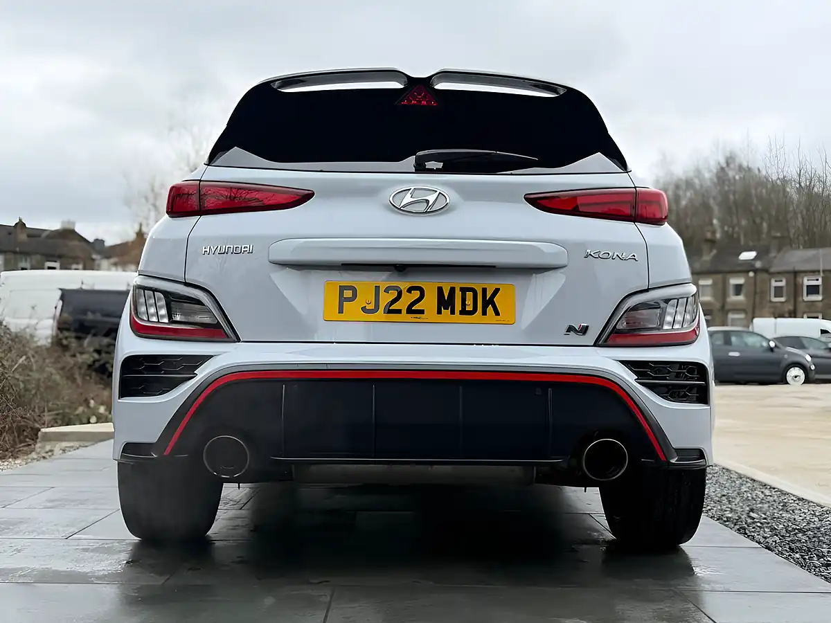Used 2022 Hyundai Kona N Blue - Interior and Exterior details 11